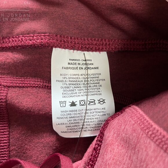 Nike Athletic Dri-Fit Mid Rise Tight Full Length Yoga Pants Pink NWT Size S - Picture 10 of 11